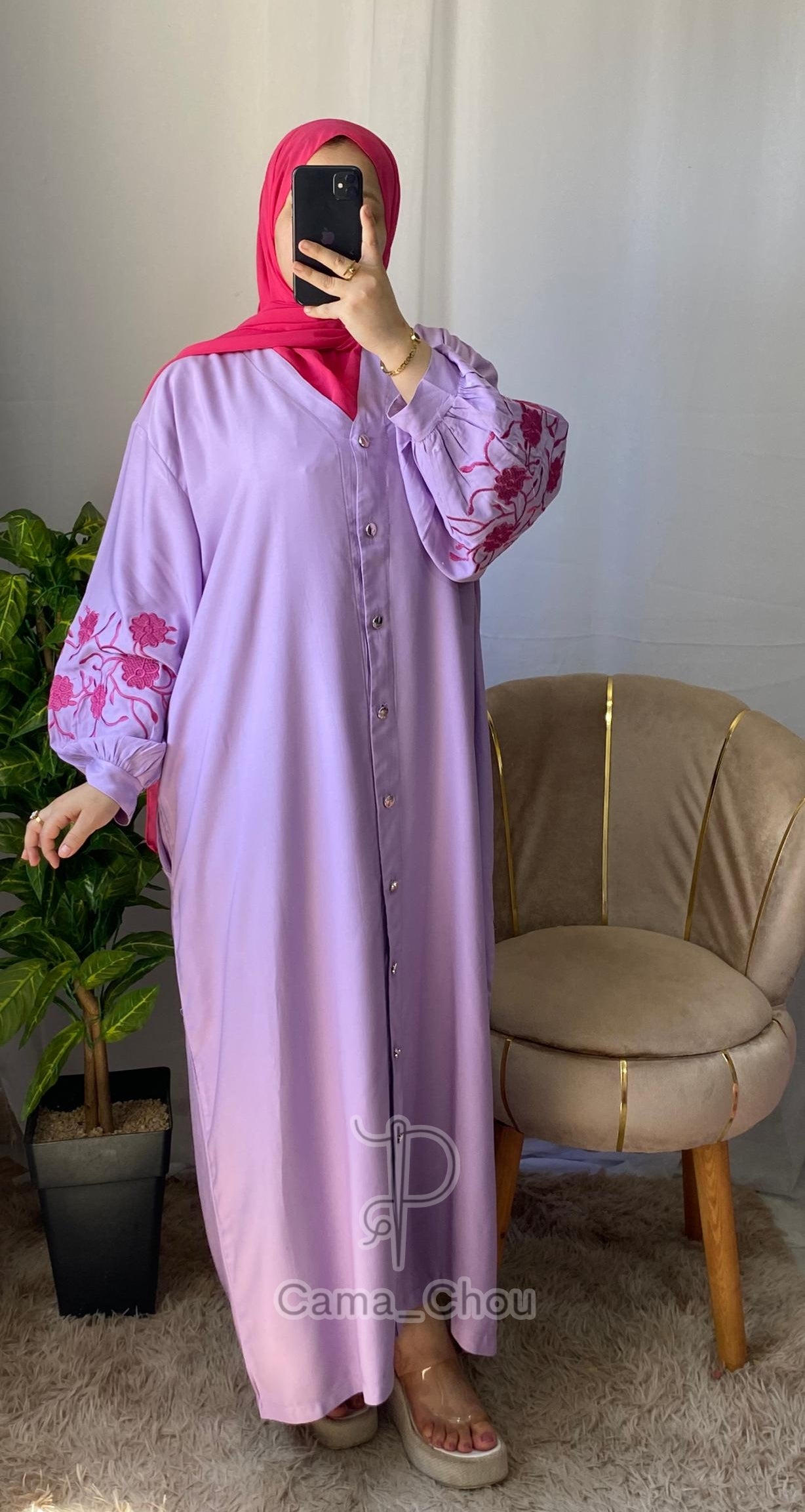 Robe brodée ✨