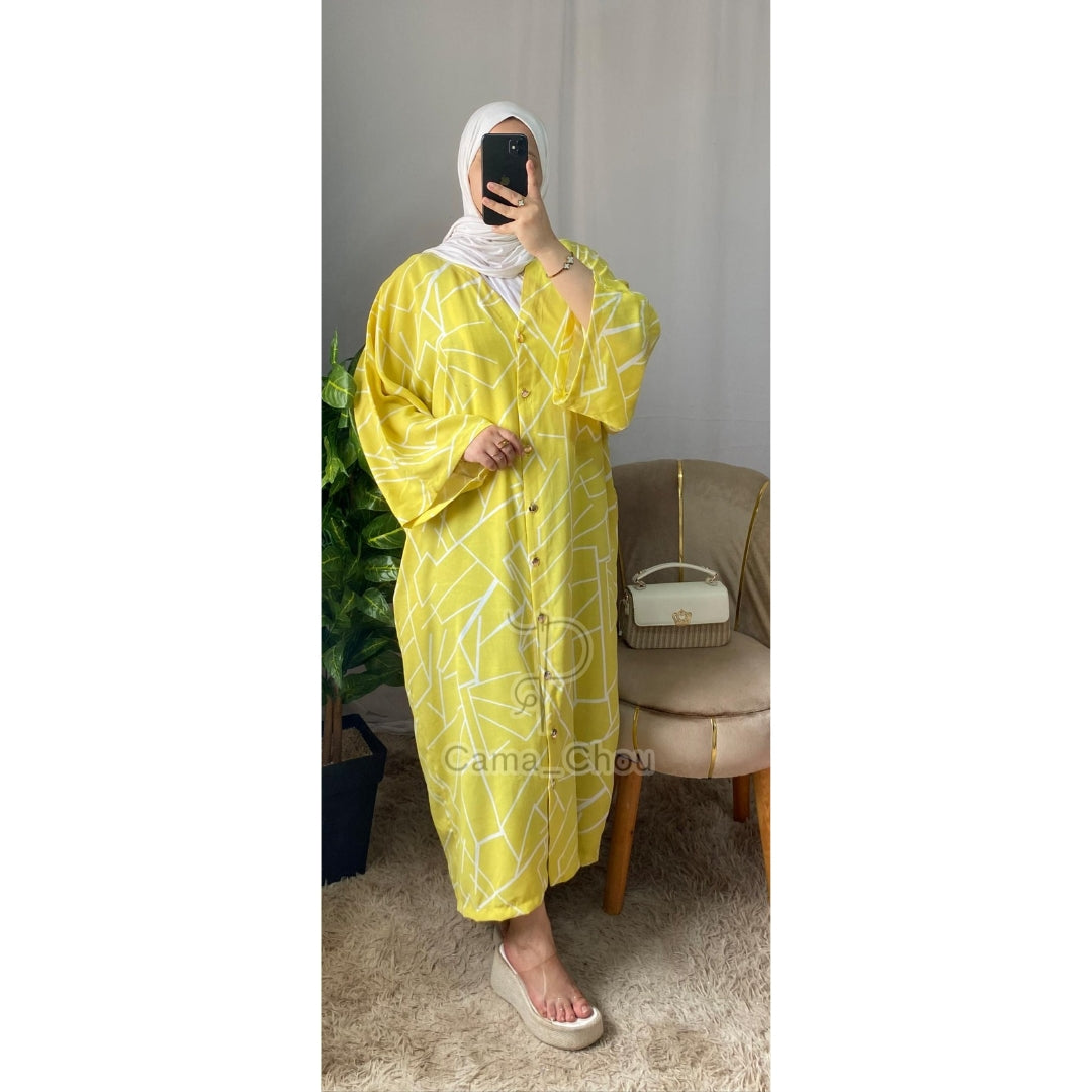 Robe boutons panaché ✨