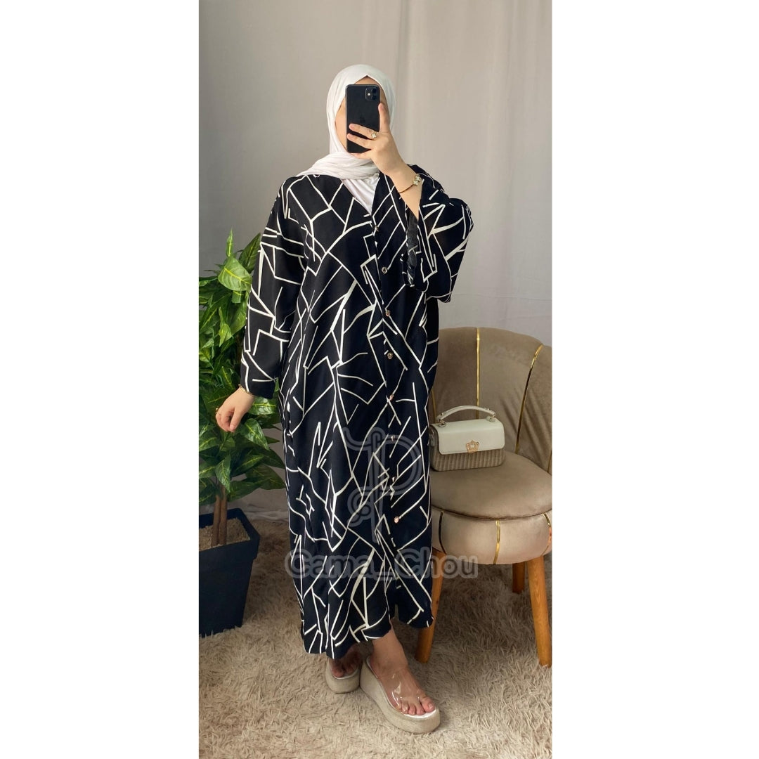 Robe boutons panaché ✨