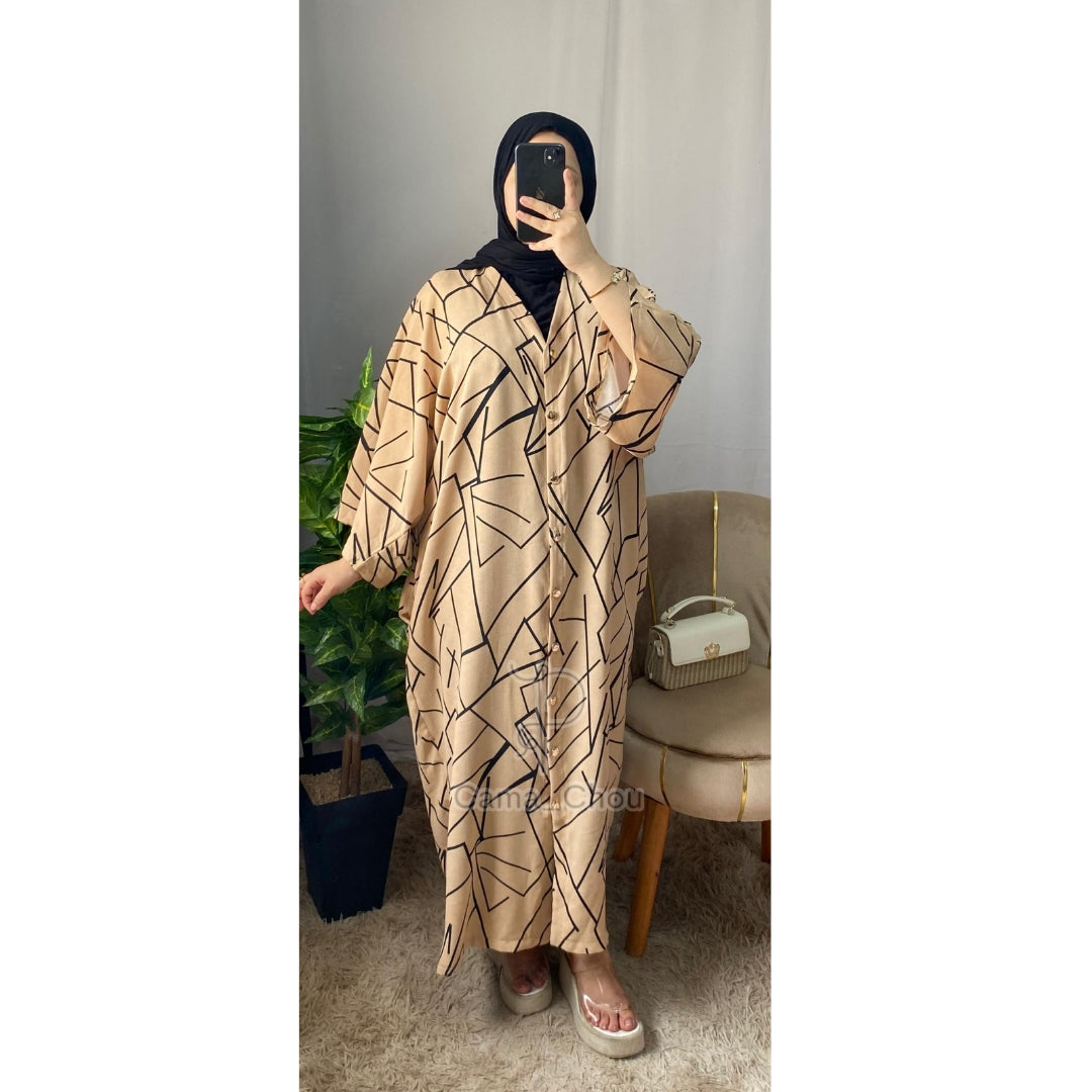 Robe boutons panaché ✨